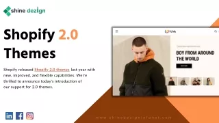shopify 2 0 themes shopify released last year