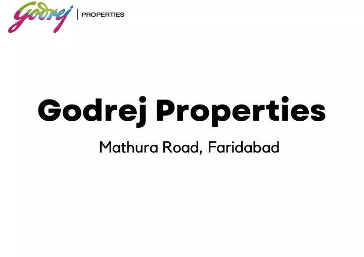 godrej properties