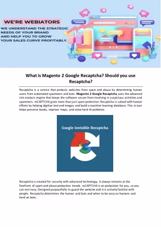 what is magento 2 google recaptcha should