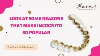 Reasons That Make Incognito So Popular