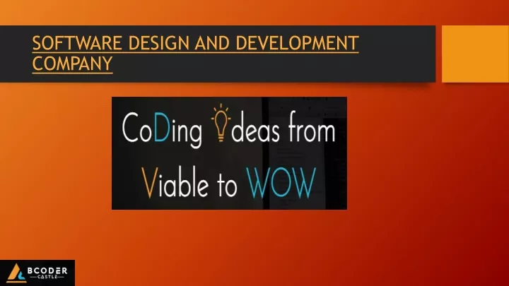 software design and development company