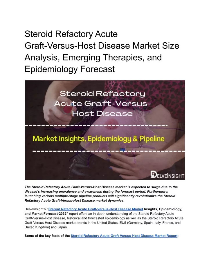 steroid refactory acute graft versus host disease