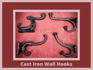 cast iron wall hooks