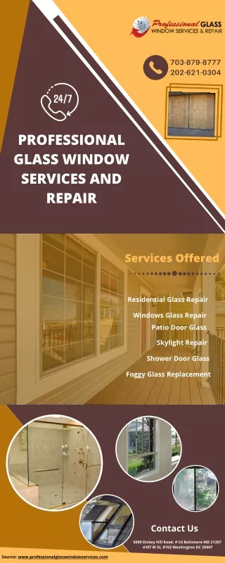 Glass Repair Service – Residential and Commercial