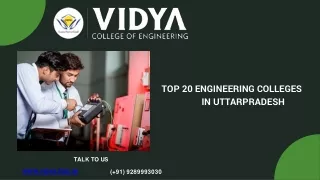 top 20 engineering colleges in uttarpradesh
