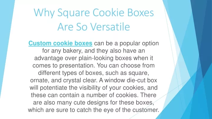 why square cookie boxes are so versatile