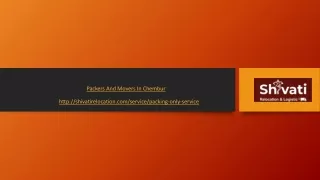 Packers And Movers In Chembur