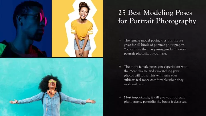 25 best modeling poses for portrait photography n