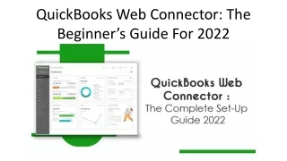 quickbooks web connector the beginner s guide