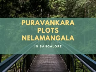 puravankara plots nelamangala