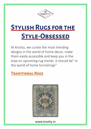 Stylish Rugs for the Style-Obsessed