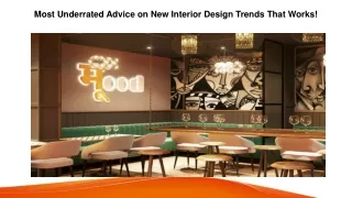 Most underrated advice on new interior design trends that works!