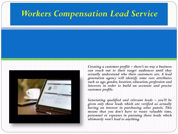 workers compensation lead service