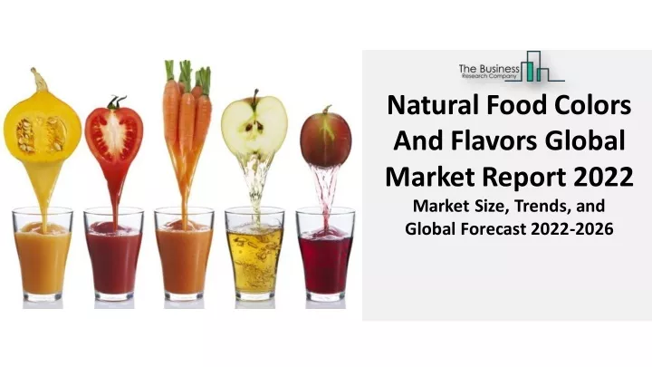 natural food colors and flavors global