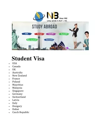 student visa usa canada uk australia new zealand