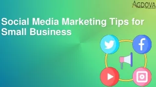 Social Media Marketing Tips for Small Business