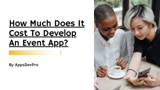 how much does it cost to develop an event app
