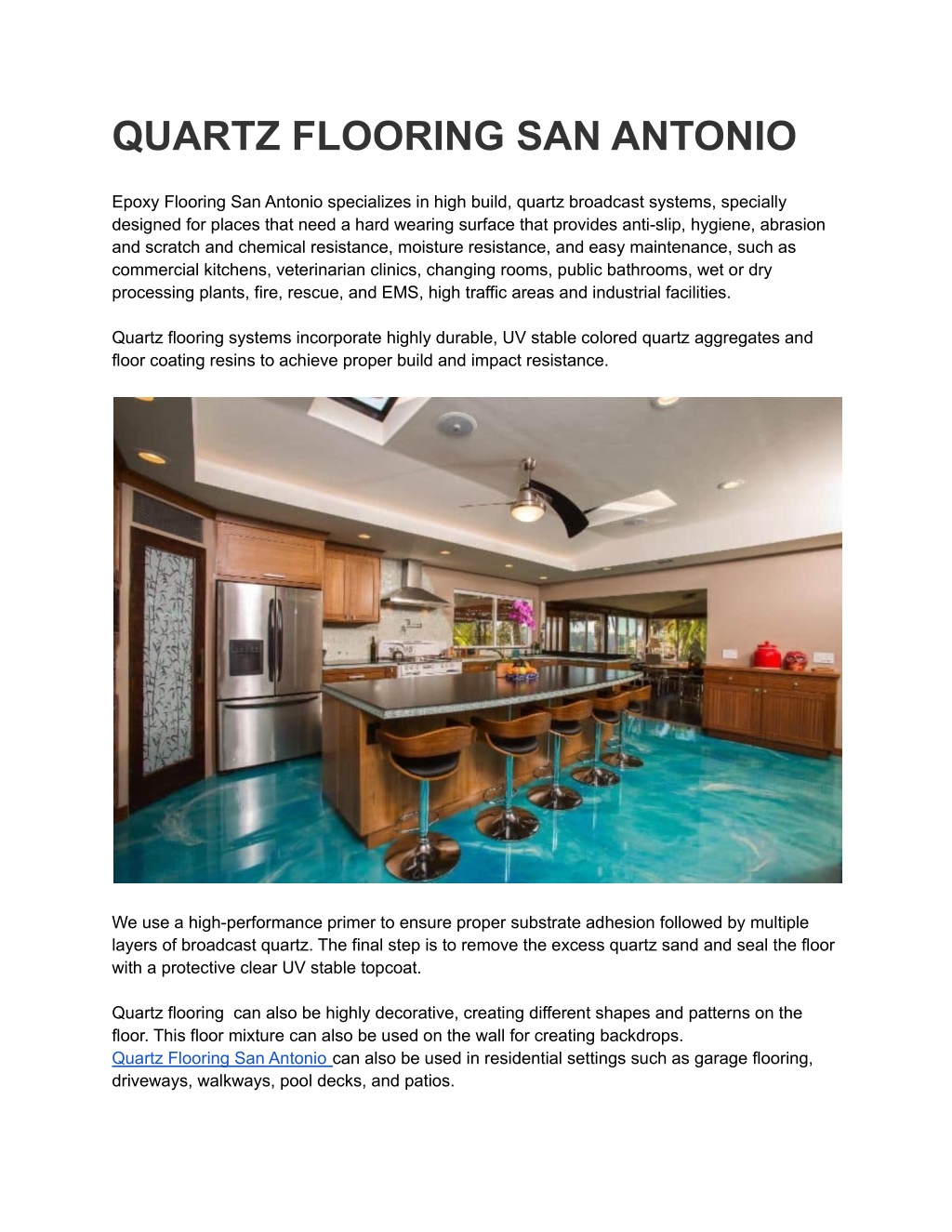 PPT - QUARTZ FLOORING SAN ANTONIO PowerPoint Presentation, free ...