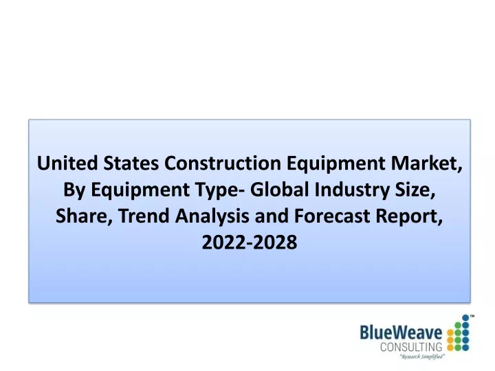 united states construction equipment market