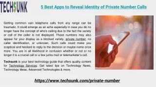 5 Best Apps To Reveal Identity Of Private Number Calls