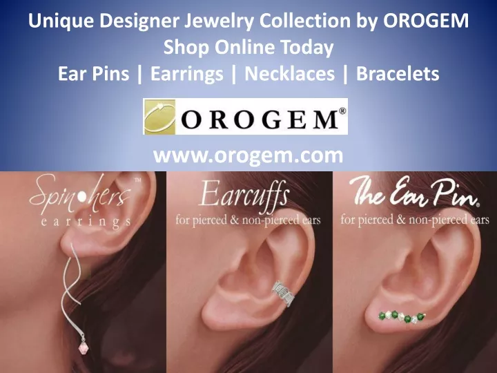 unique designer jewelry collection by orogem shop