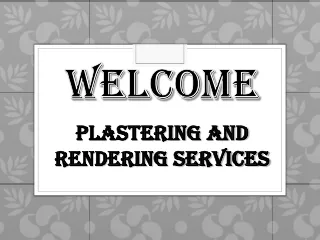 welcome