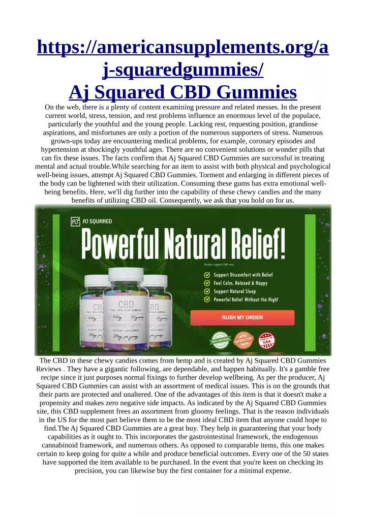 https americansupplements org a j squaredgummies