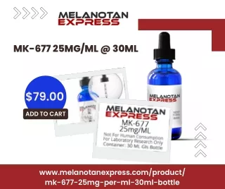 mk 677 25mg ml @ 30ml