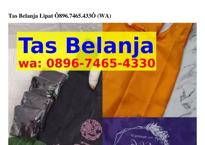 tas belanja lipat 896 7465 433 wa