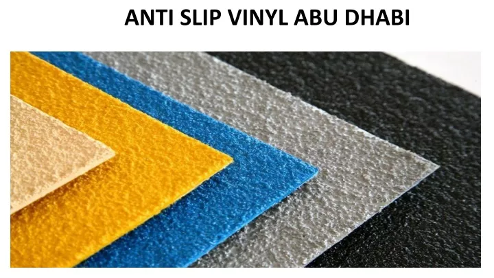 anti slip vinyl abu dhabi
