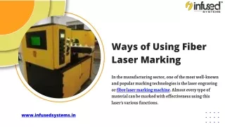 Ways of Using Fiber Laser Marking