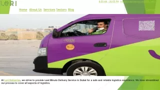 Same Day Courier Service Dubai | Lorideliveries.com