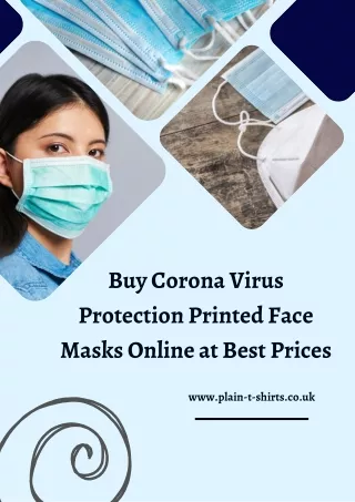 Buy Corona Virus Protection Printed Face Masks Online at Best Prices