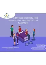 Adhyayanam Study Hub Best IAS Coaching In Narkanda - slide 1