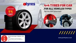 Best 4×4 Tyres for car to Get the Best Performance