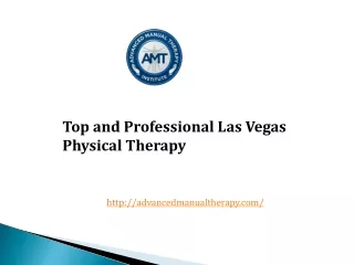 Top and Professional Las Vegas Physical Therapy