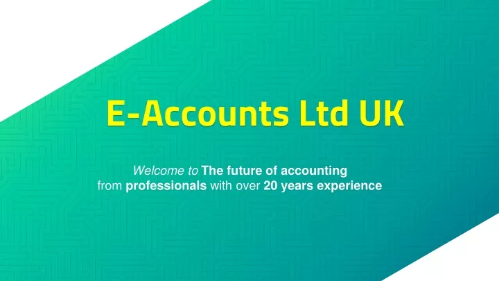 e accounts ltd uk