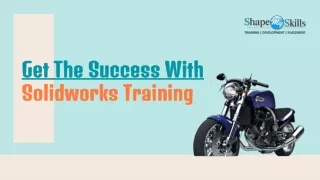 Get The Success With Solidworks Training in Noida