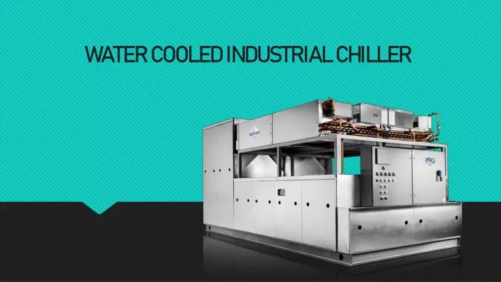 water cooled industrial chiller
