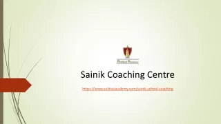 Sainik Coaching Centre