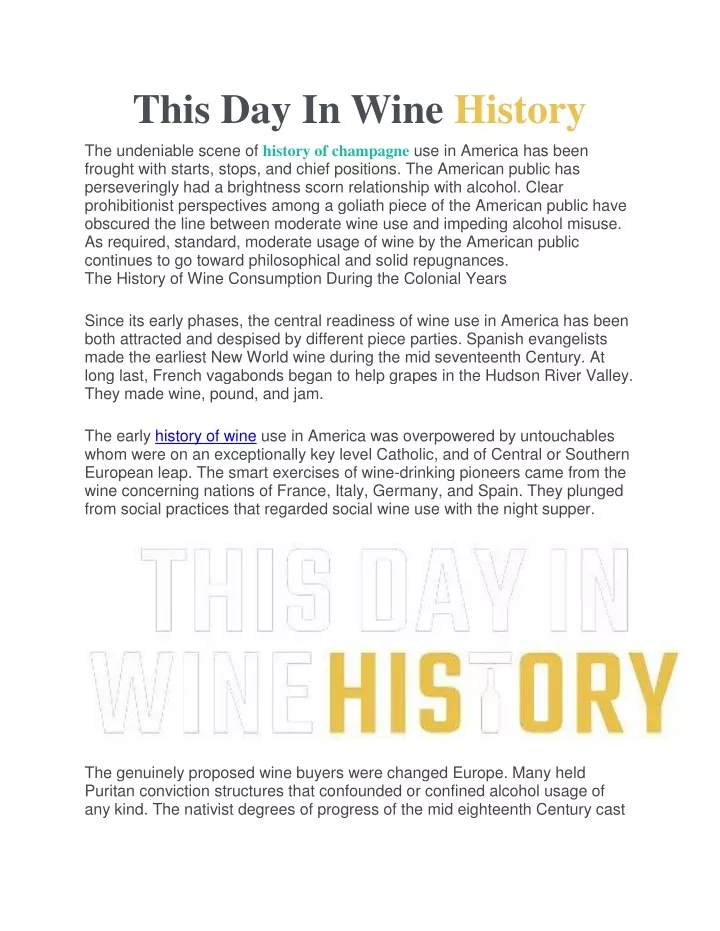 this day in wine history