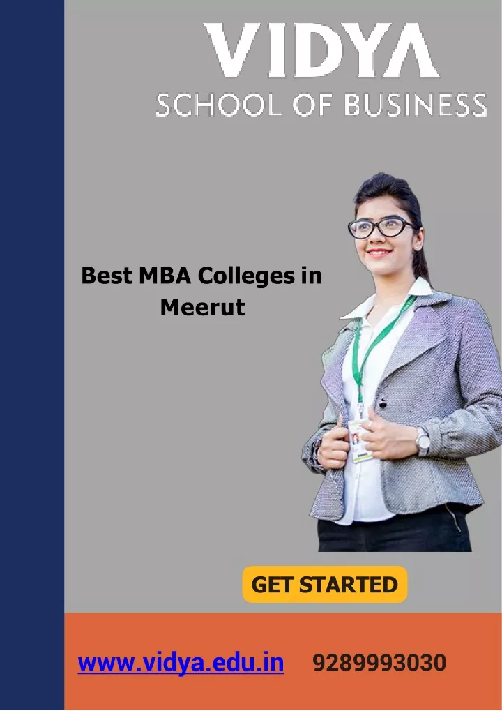 best mba colleges in meerut