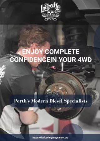 enjoy complete confidencein your 4wd