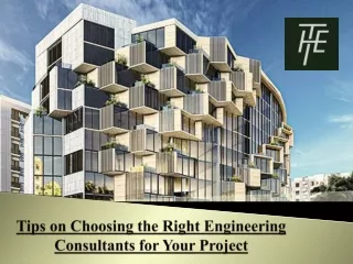 Tips on Choosing the Right Engineering Consultants for Your Project