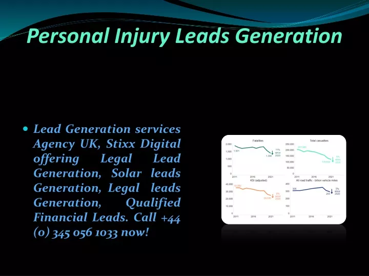 personal injury leads generation