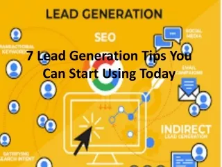 7 Lead Generation Tips You Can Start Using