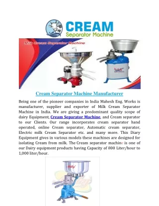 ream separator machine