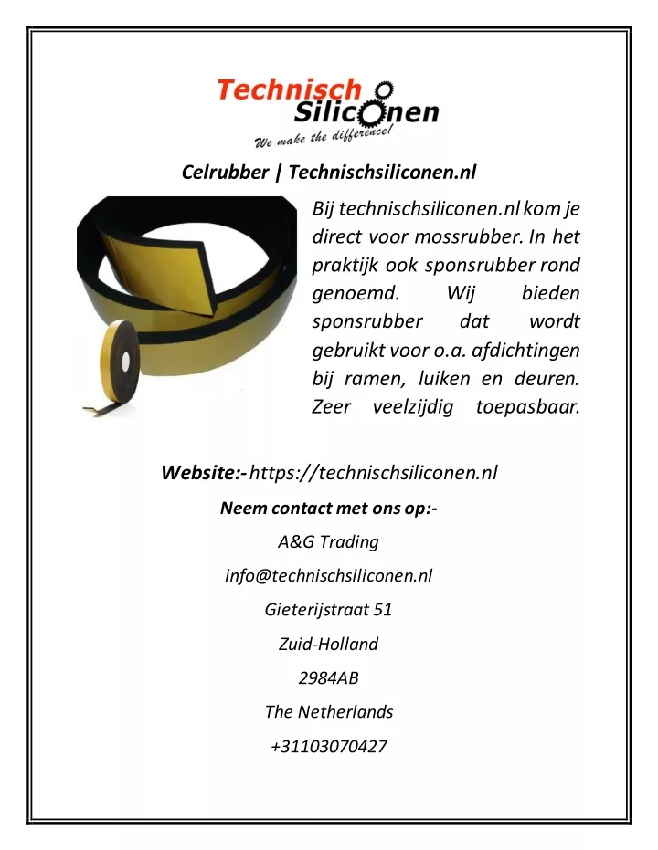 celrubber technischsiliconen nl