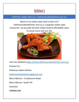 fathimas indian glen iris fathimasindiankitchen