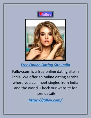 Free Online Dating Site India | Fallov.com